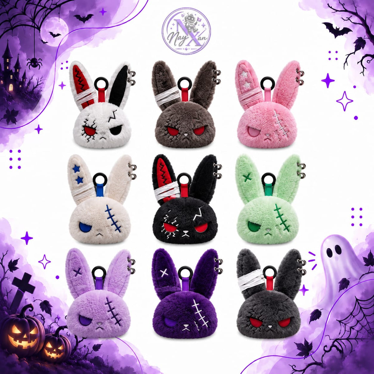 Dark Bunny Llavero Halloween