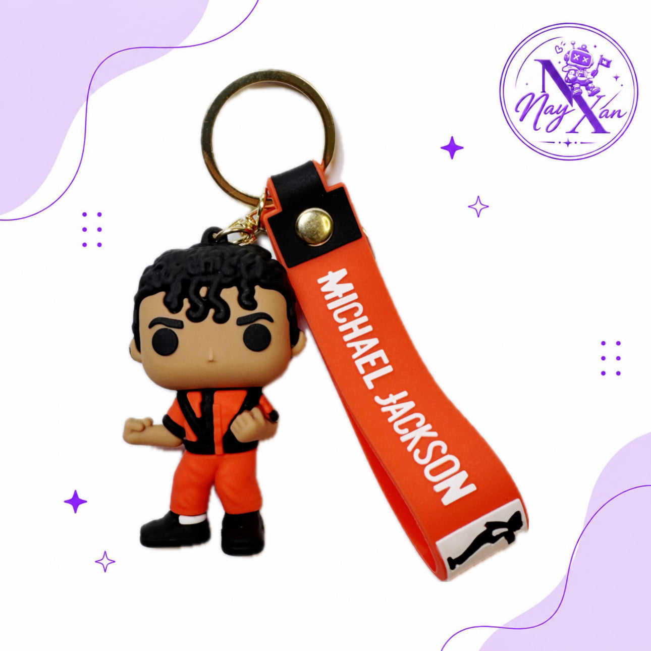 Traje Rojo Negro Michael Jackson