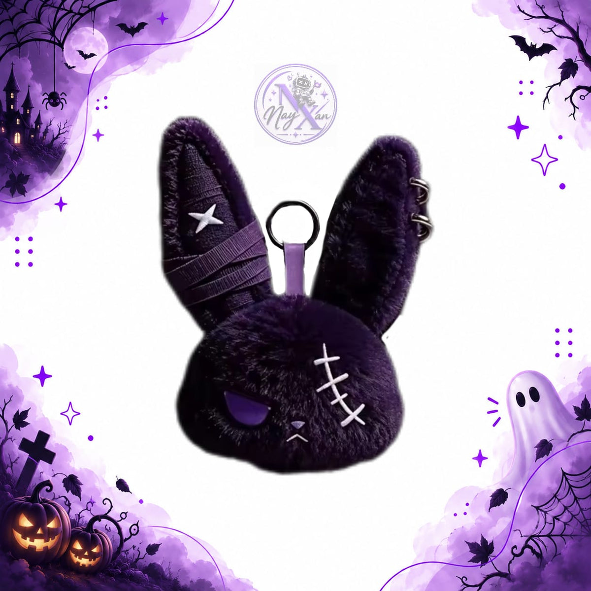 Dark Bunny Llavero Halloween